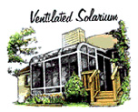 Ventilated Solarium Style Sunroom - 3 Season Room Windows & Design Ventilated Solarium Style Sunroom - 3 Season Room Windows & Design