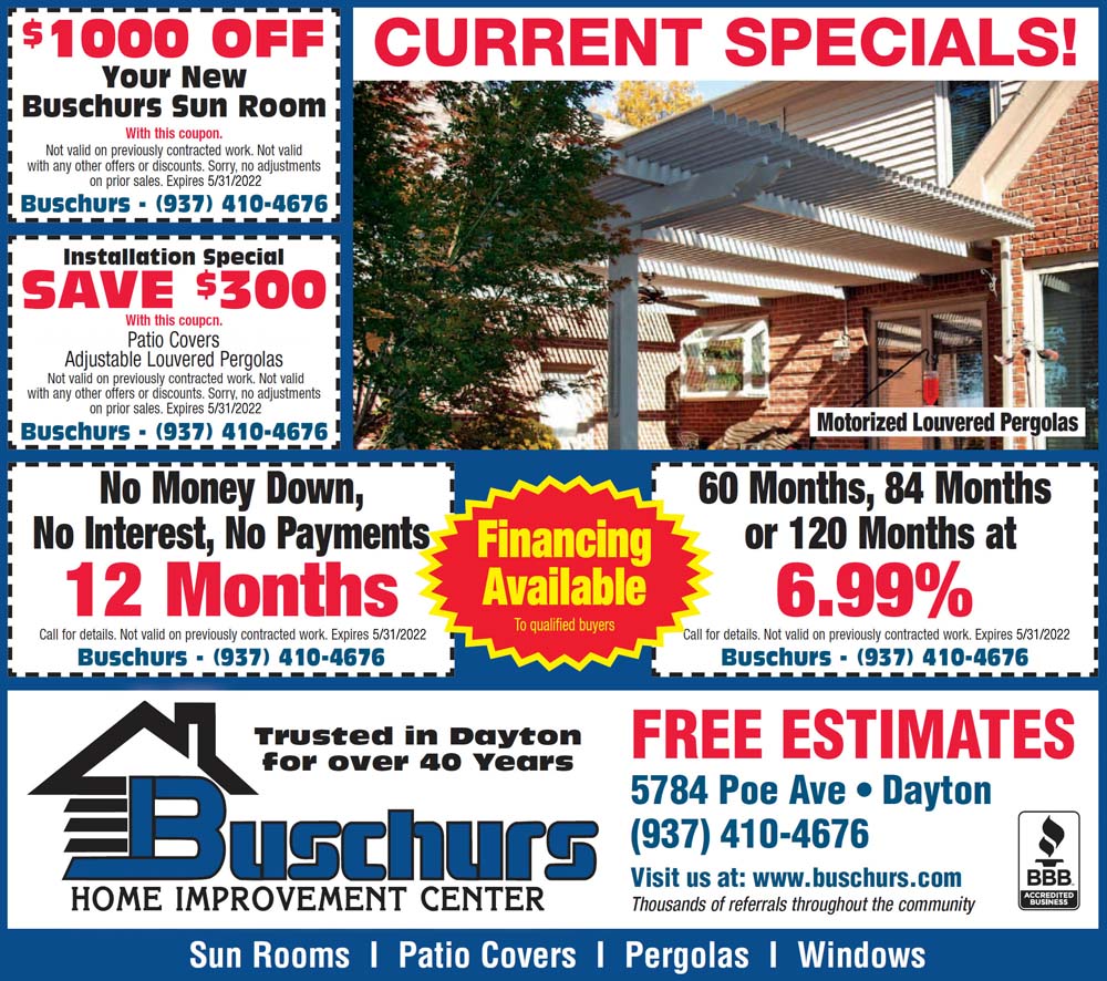 May home improvement coupon promotional