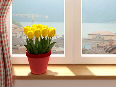 Environmental Friendly Windows from OKNA Windows installed by Buschurs Home Improvement